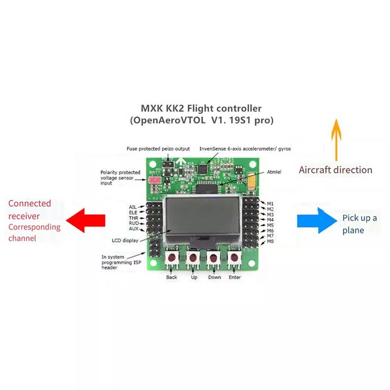 B05C-KK 2.1.5 Multirotor LCD F - Drone Racing Flight Controller recension och pris