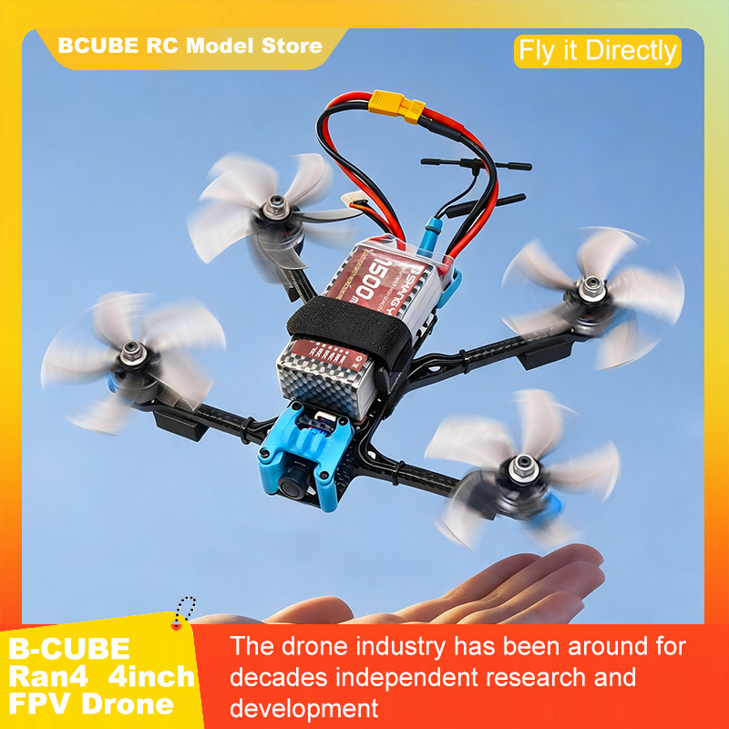 B-CUBE Ran4 4inch FPV Drone Fr - Drone Racing Gate recension och pris