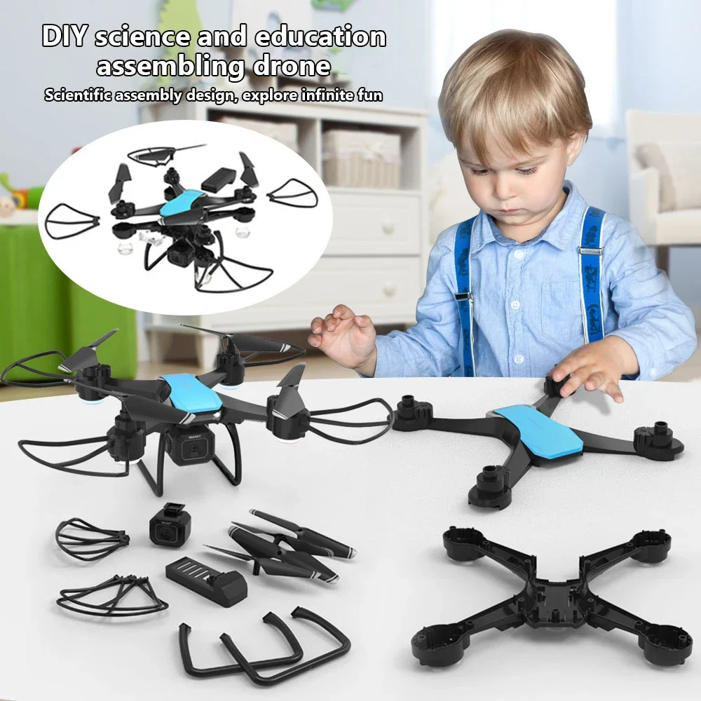 JJRC H108 DIY Teaching Assembl - Drone Racing Camera recension och pris